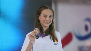 Daria Silişteanu a cucerit medalia de argint în proba de 100 m spate în cadrul Campionatelor Mondiale pentru Juniori de la Otopeni