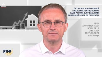 Fini sunt! În cea mai bună perioadă financiară pentru români, când pe piață sunt bani, piața imobiliară scade ca tranzacții