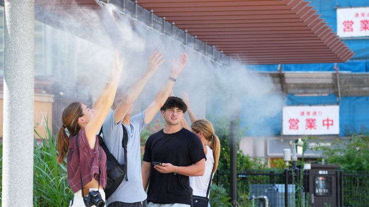 Japonia a înregistrat o temperatură istorică de 41,8°C