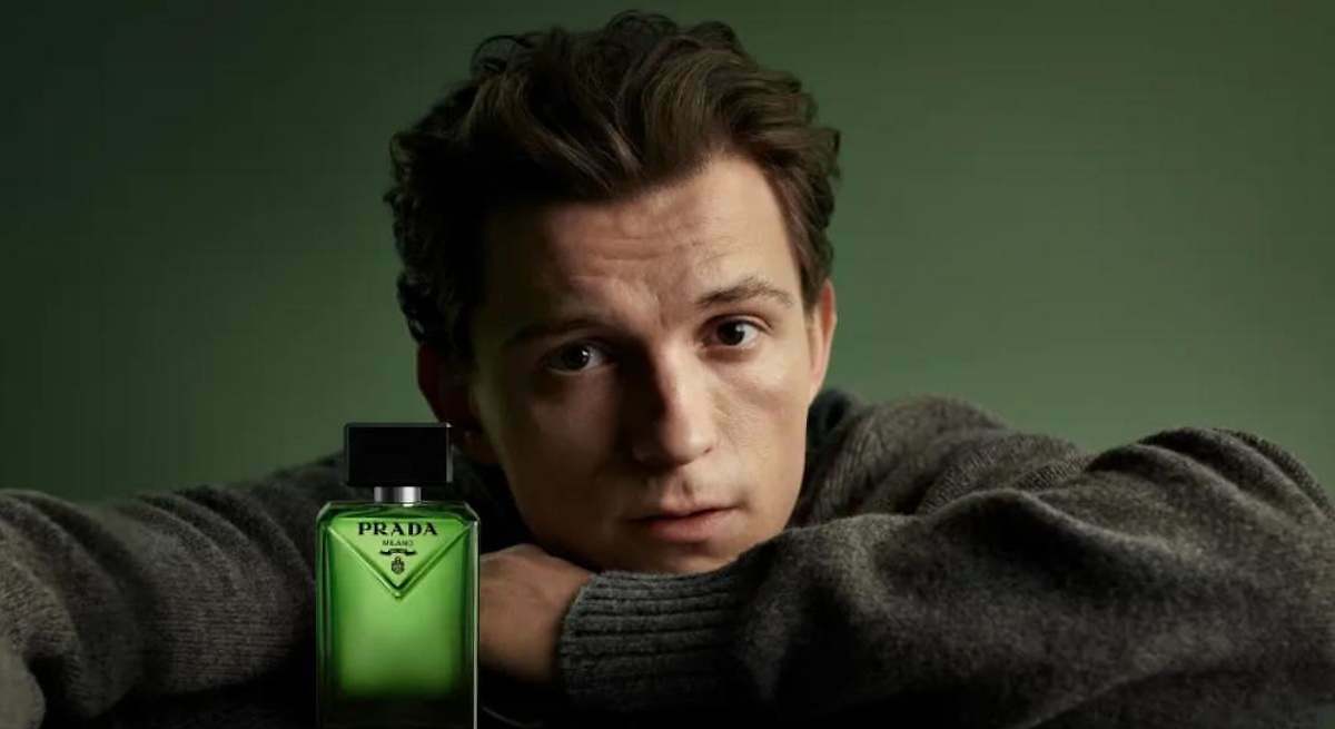 Prada dezvăluie „Paradigm”, un nou parfum subtil pentru bărbați, în colaborare cu Tom Holland