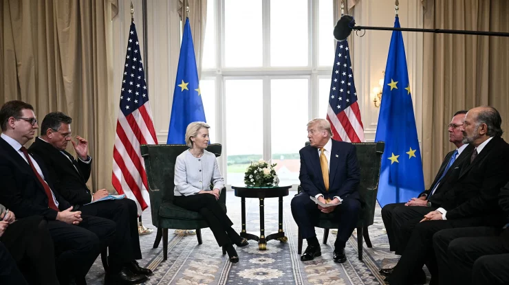 Cine câștigă și cine pierde în urma acordului comercial dintre UE și SUA? Trump: „E cel mai mare acord din istorie”
