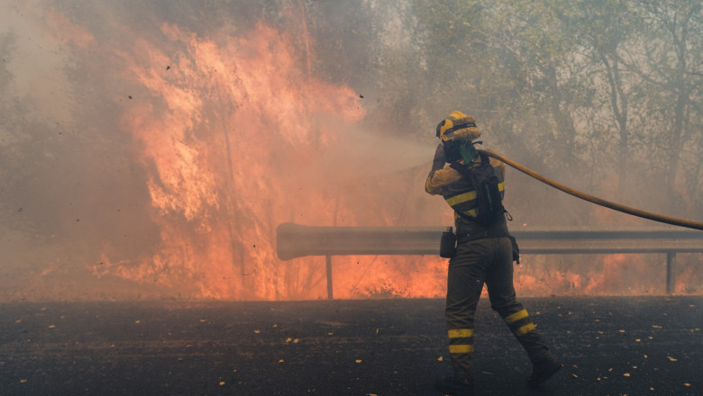 România trimite în Spania 51 de pompieri specializați în stingerea incendiilor de pădure. Sute de mii de hectare au fost afectate