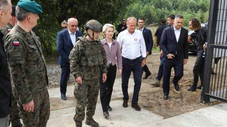 Ursula Von der Leyen a vizitat frontiera Poloniei cu Belarus: „Putin nu se va schimba, este un prădător”