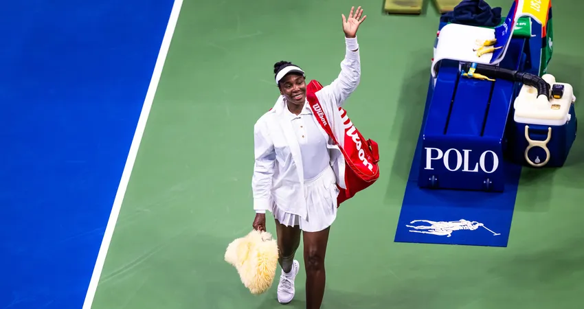 Venus Williams a obținut prima victorie de Grand Slam în ultimii patru ani la proba de dublu feminin