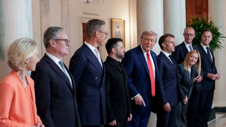 Ce au declarat liderii europeni la începutul întâlnirii cu Trump de la Casa Albă? Merz a avut cea mai puternică poziție: „Nu concep o întâlnire cu Putin fără armistițiu. Trebuie pusă presiune pe Rusia”
