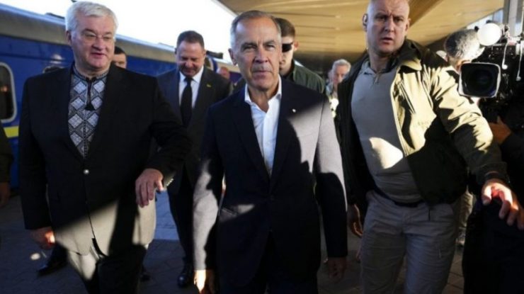 Premierul canadian Mark Carney se află în vizită la Kiev, de Ziua Independenţei Ucrainei: „Canada îşi intensifică sprijinul pentru o pace justă”