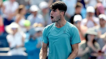 Alcaraz atinge borna de 50 de victorii în sezon. Ibericul s-a calificat în optimile Cincinnati Open