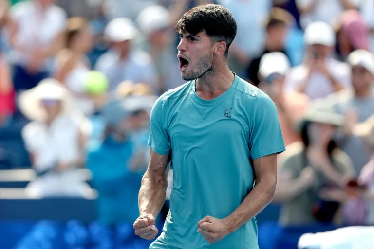 Alcaraz atinge borna de 50 de victorii în sezon. Ibericul s-a calificat în optimile Cincinnati Open
