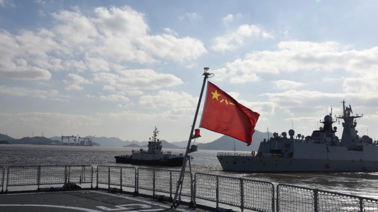 China și Rusia au început exerciții navale comune în Marea Japoniei