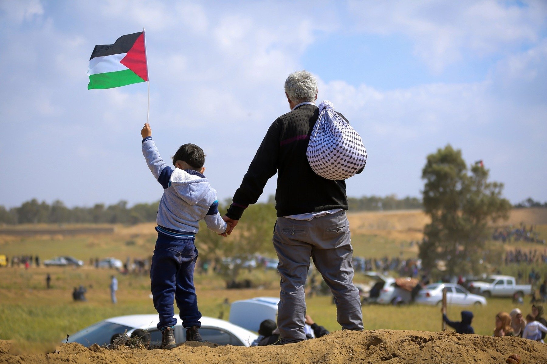 Germanii sunt în favoarea recunoașterii statului palestinian. 54% dintre respondenții unui sondaj au răspuns „Da”