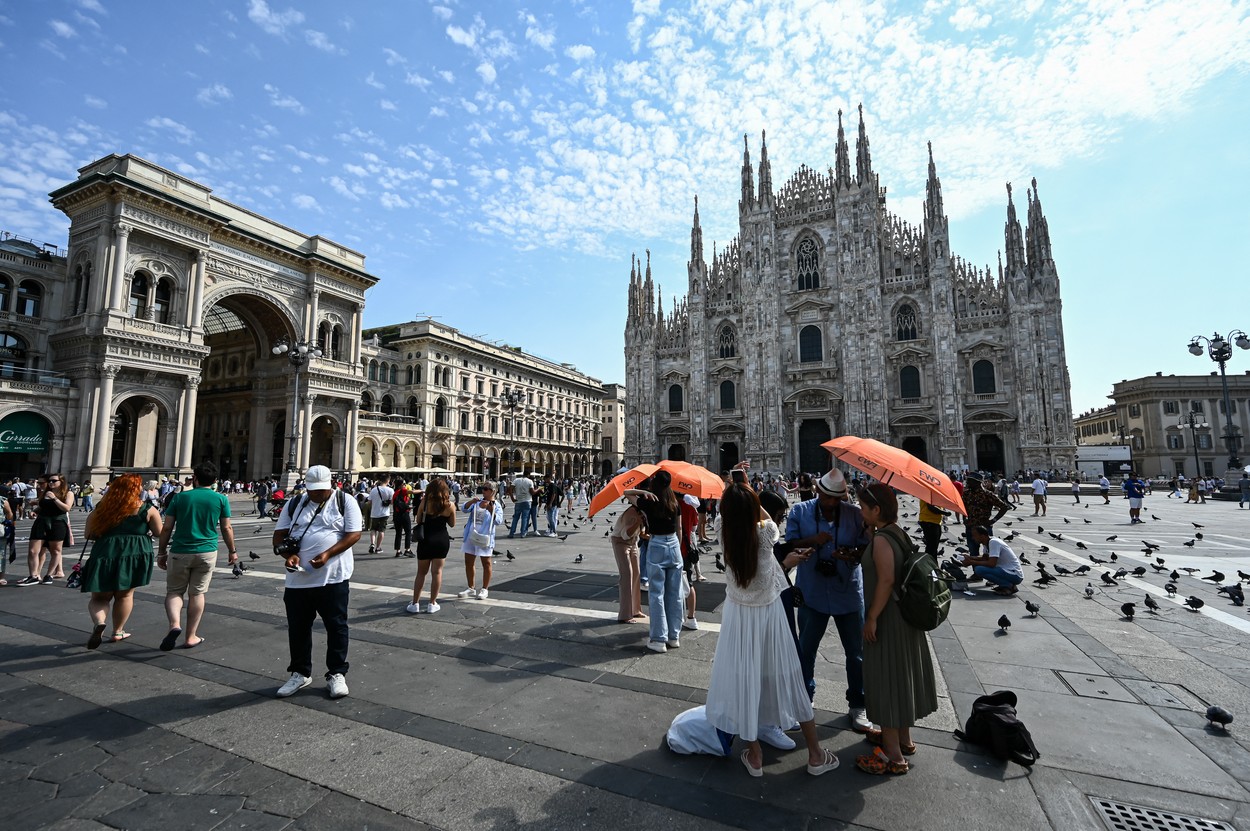 Un nou val de caniculă sufocantă a cuprins Franța și Italia. Temperaturile ar putea depăși 40 de grade Celsius duminică