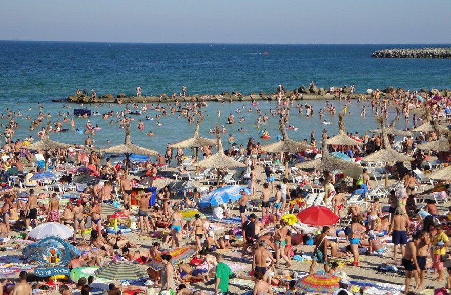 200.000 de români au fost pe litoral de Sfânta Maria. Mamaia, Eforie Nord și Costinești au fost cele mai aglomerate destinații