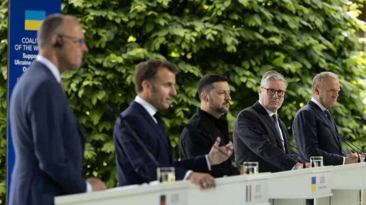 Liderii europeni decid în „Coaliția Voinței” dacă îl va însoți cineva pe Zelenski la întâlnirea cu Trump de luni de la Casa Albă. Cine ar putea merge cu Președintele ucrainean la negocieri