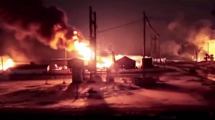 Un incendiu masiv a izbucnit la un depozit de petrol rusesc. Cum evoluează contraatacul ucrainean