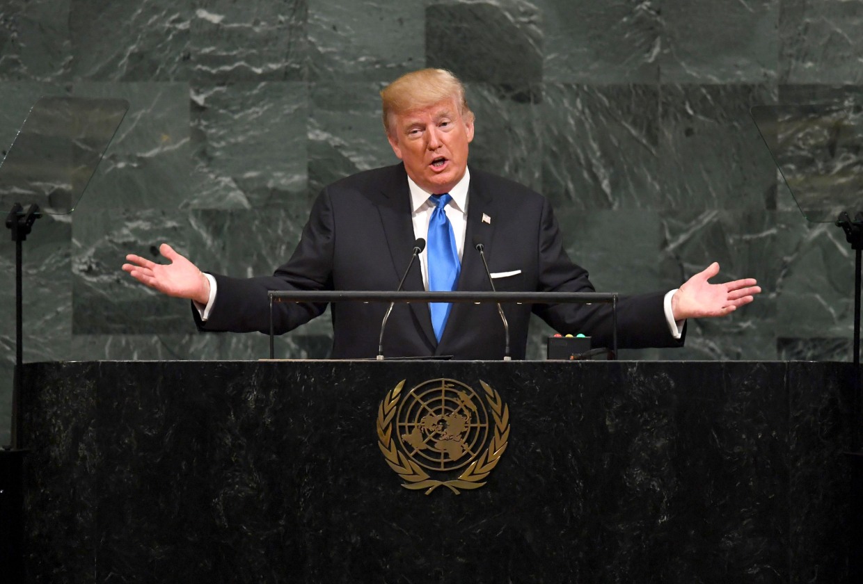 Donald Trump, discurs la Adunarea Generală a Națiunilor Unite: „Care este rolul ONU?” / „Țările sunt ruinate de imigrație, iar ONU sponsorizează asta”
