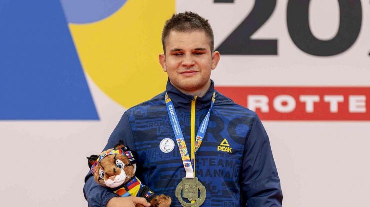 Alex Bologa obține Medalia de Aur la Campionatul European de Judo, categoria nevăzători