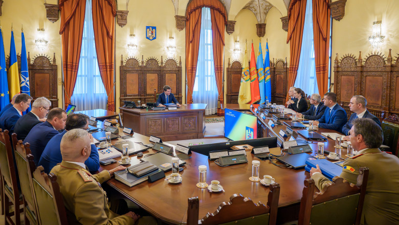 CSAT stabilește astăzi cine dă ordinul pentru doborârea dronelor care intră în spațiul aerian al României