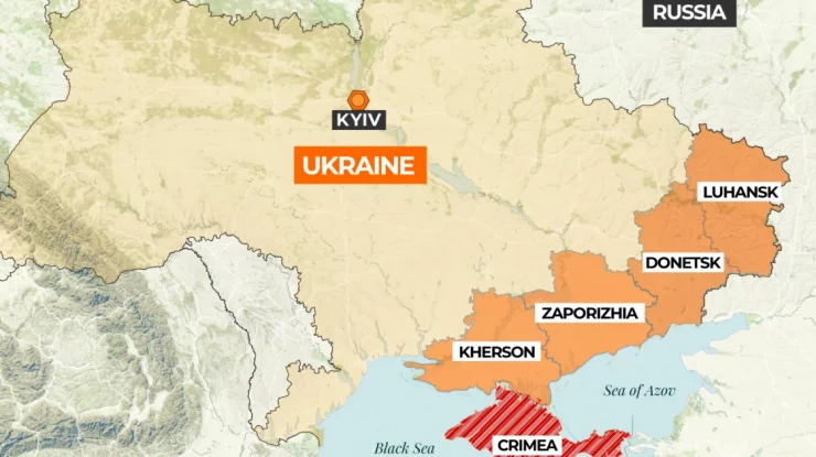 Rușii cer recunoașterea oficială a celor patru regiuni ucrainene anexate, pe lângă Crimeea. Lavrov: „Doar așa poate fi obținută o pace durabilă”