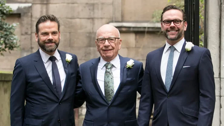 Lachlan Murdoch a obținut controlul asupra imperiului media conservator al tatălui său, Rupert Murdoch