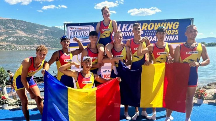 România a  obținut 10 medalii la Campionatele Balcanice de Canotaj de la Ioannina