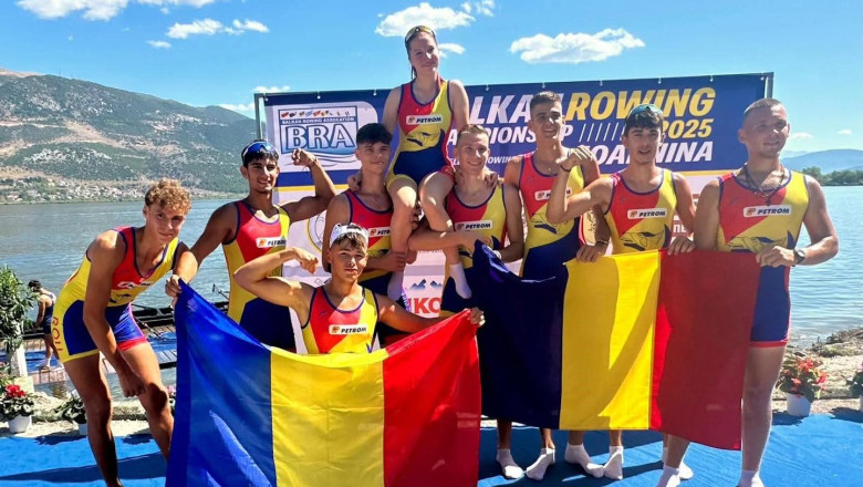 România a  obținut 10 medalii la Campionatele Balcanice de Canotaj de la Ioannina