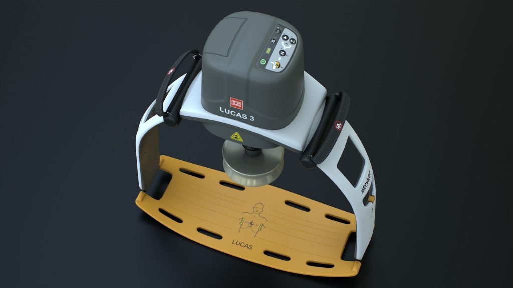Spitalul Județean Brașov are un robot de resuscitare. LUCAS 3 face compresii toracice automate