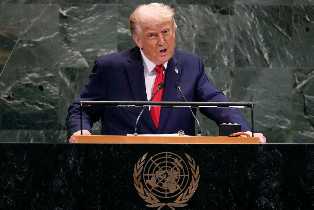 Donald Trump a denunțat un „triplu sabotaj” la Adunarea Generală a Națiunilor Unite. „O adevărată rușine a avut loc ieri”