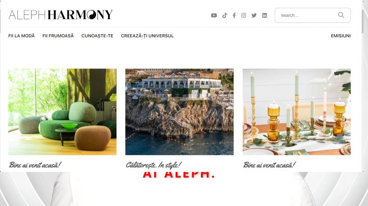 De astăzi, 1 septembrie 2025, ai ALEPH HARMONY. George Enache: „Acest proiect este o invitație să fii arhitectul propriei tale vieți. Am pregătit multe surprize”