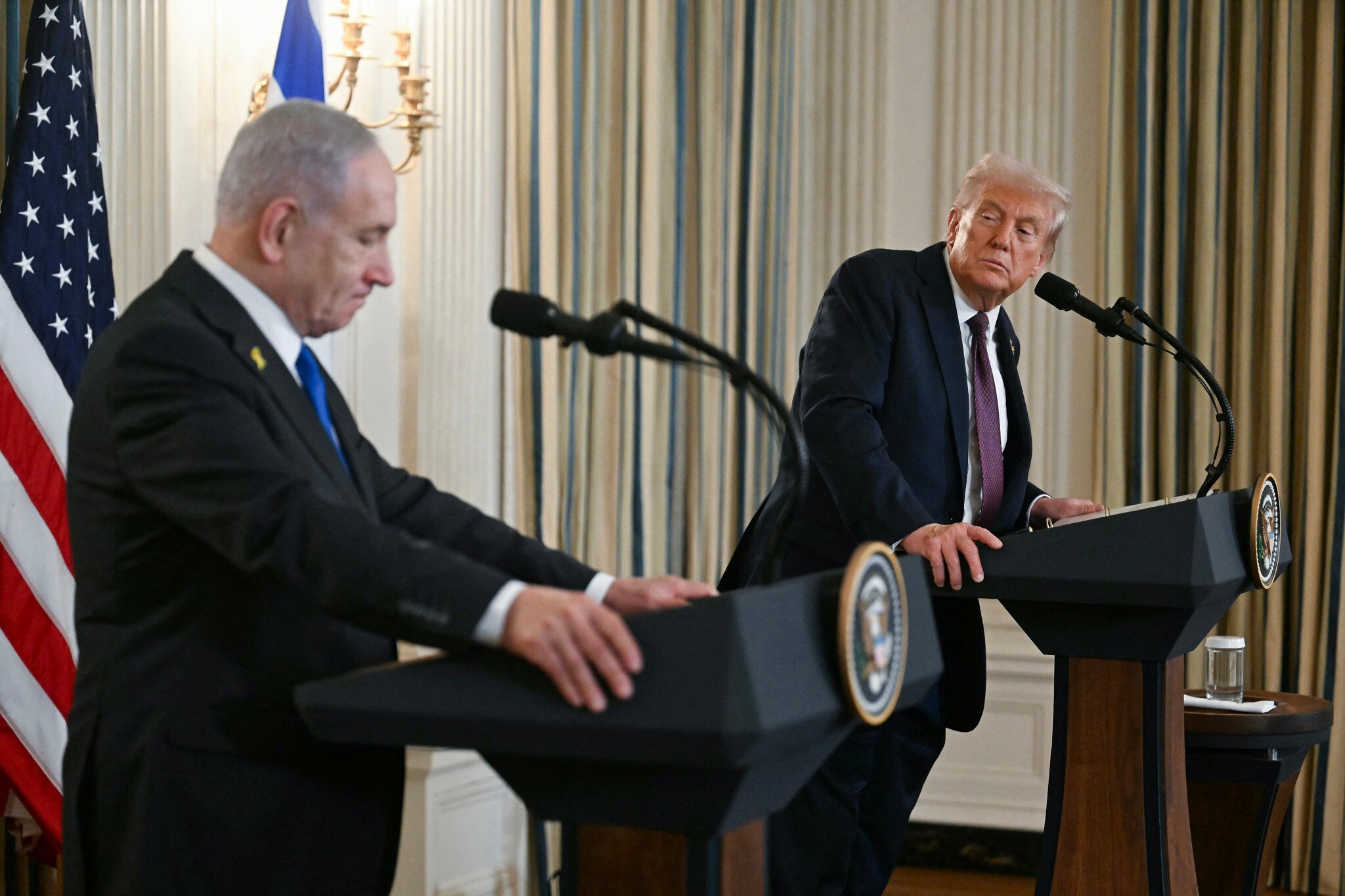 Trump și Netanyahu prezintă planul de pace pentru Gaza: „Dacă Hamas acceptă acordul, nu va mai fi vărsat sânge. Războiul se va încheia”. Președintele SUA anunță înființarea unui „Consiliu al Păcii” post-război