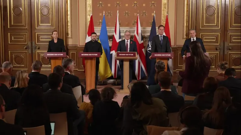 Concluzii după reuniunea Coaliției Voinței de la Londra, la care a participat și Zelenski: „Ne-am propus să ștergem Rusia de pe piața globală a petrolului. Colaborăm cu Trump și vrem ca Ucraina să primească rachete Tomahawk”