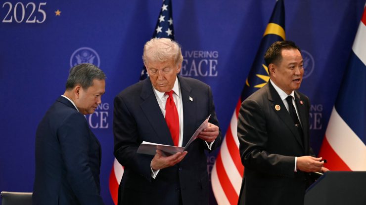 Thailanda şi Cambodgia au semnat acordul de încetare a focului, la Kuala Lumpur, în prezența lui Donald Trump