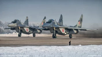 Avioane poloneze și NATO au fost ridicate duminică dimineață. Întreaga țară este sub alertă de raid aerian