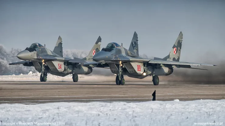 Avioane poloneze și NATO au fost ridicate duminică dimineață. Întreaga țară este sub alertă de raid aerian