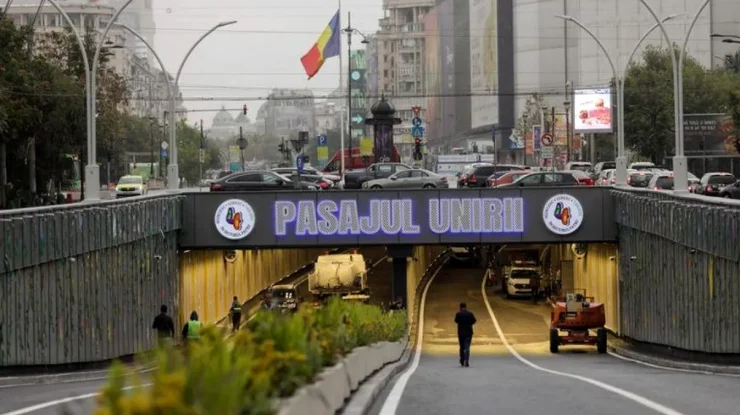 De azi, traficul este restricționat în zona Fântânii Centrale din Piața Unirii. Începe o nouă fază a lucrărilor la Planșeul Unirii