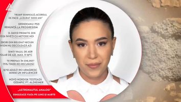 Știrile de la ora 24:00 prezentate de Andreea Alephia, 14 octombrie 2025