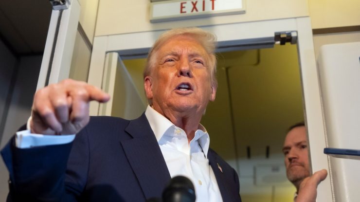 Trump îl critică pe Putin pentru testul rachetei nucleare Burevestnik și îi reamintește că „SUA au dislocat cel mai bun submarin nuclear din lume lângă Rusia”