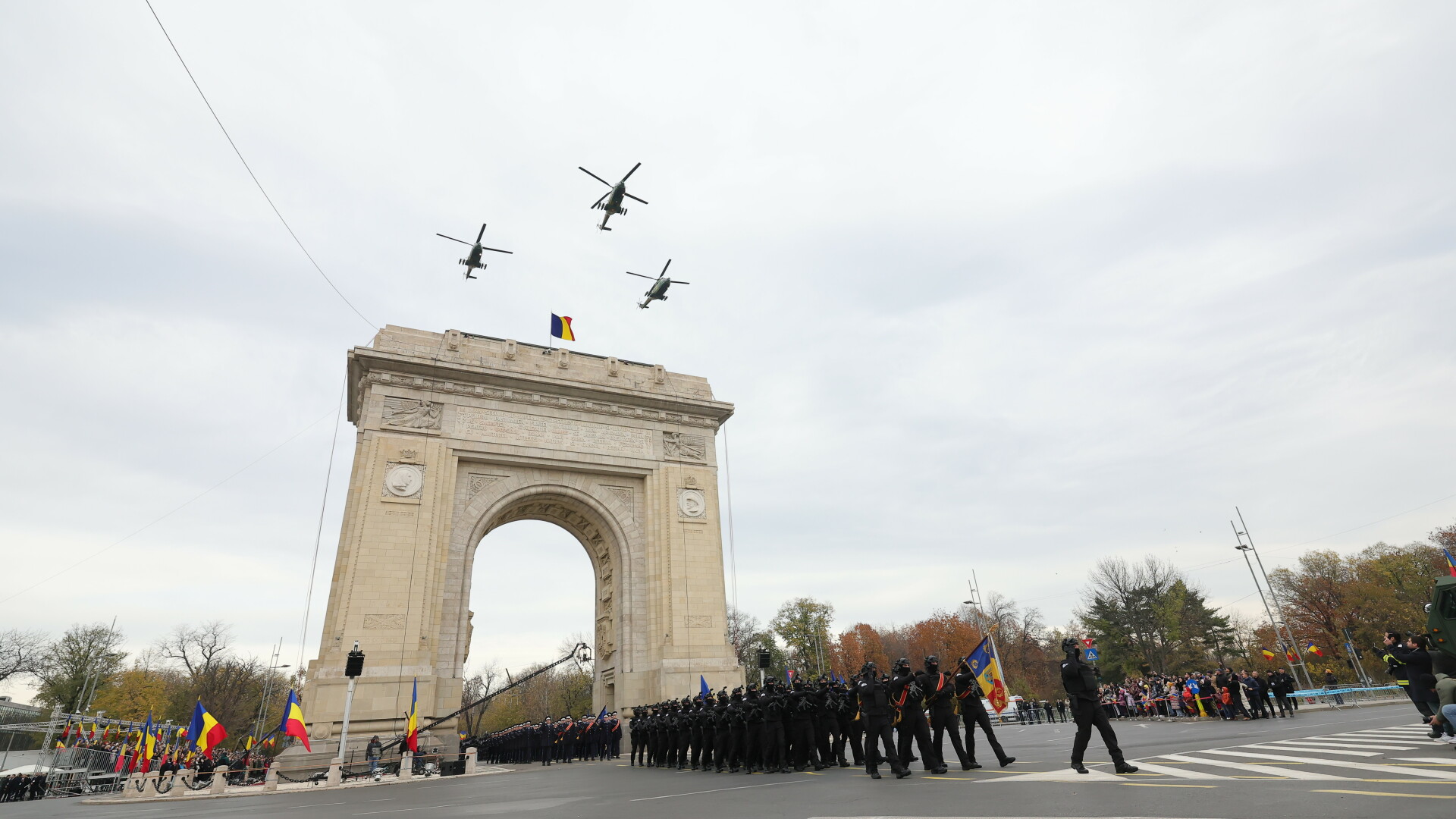 Brigada Rutieră a Capitalei anunță restricțiile de trafic pentru Parada Militară de 1 Decembrie. Ce zone trebuie evitate de șoferi și de pietoni