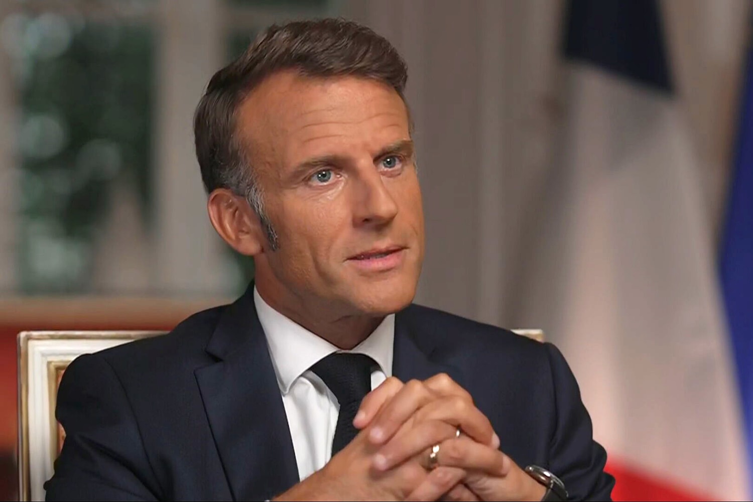 Macron avertizează că „Franţa susţine pacea în Ucraina, dar nu o pace care să fie o capitulare”