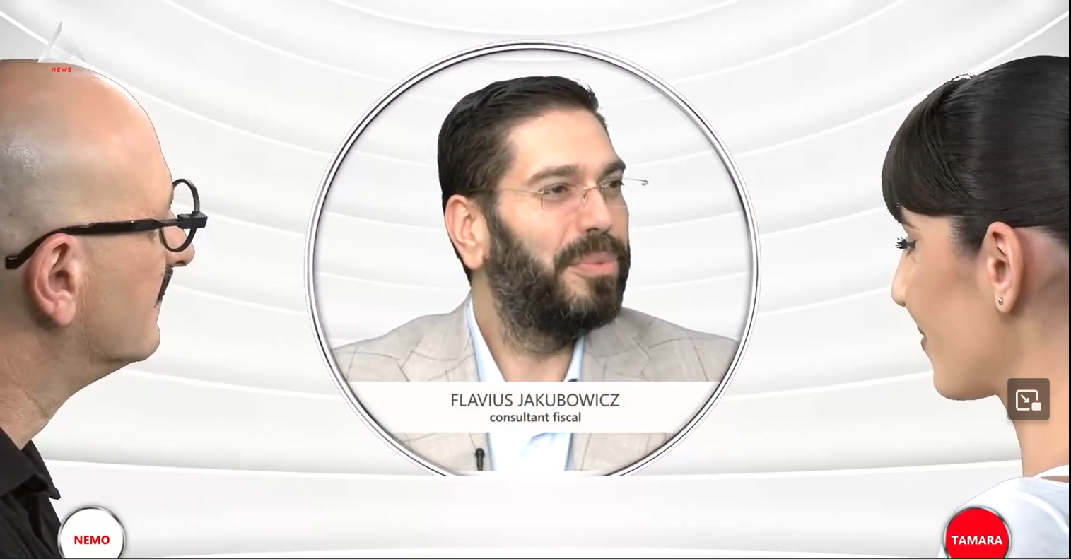 ȘTIU, 3 noiembrie, ora 20:00, cu Lucian Nemoiu și Tamara Ceaicovschi. Invitat: Flavius Jakubowicz, consultant fiscal