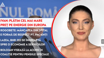 Știrile de la ora 16:00 prezentate de Raluca Alephia, 8 noiembrie 2025
