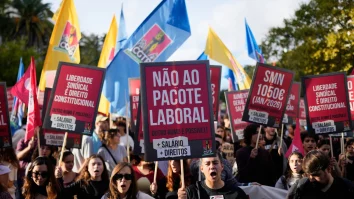 Zeci de mii de oameni au protestat la Lisabona împotriva planului Guvernului de a revizui legislația muncii. Ce susțin sindicatele
