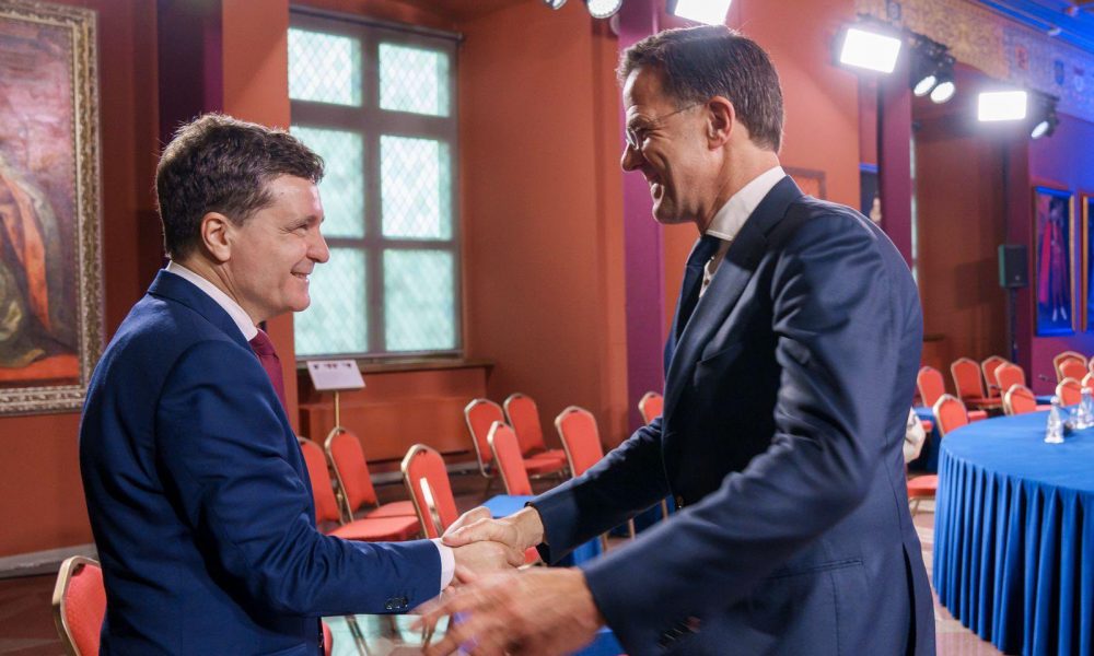 Președintele Nicușor Dan și Secretarul General al NATO, Mark Rutte, participă astăzi la NATO Industry Forum 2025, găzduit la București