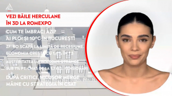 Știrile de la ora 16:00 prezentate de Ștefania Alephia, 23 noiembrie 2025