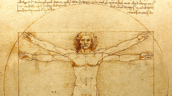 Un dentist a descoperit o a treia formă geometrică ascunsă în celebrul desen „Omul Vitruvian” al lui Leonardo da Vinci