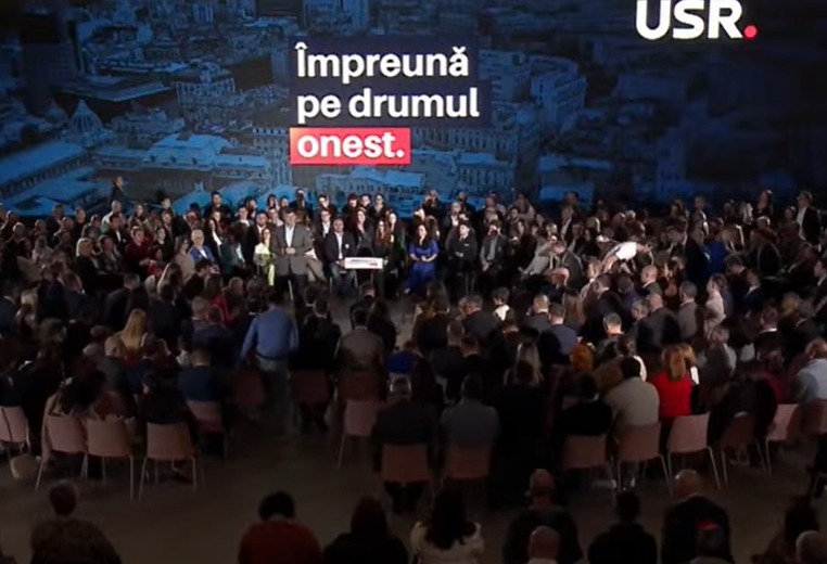USR îl desemnează oficial pe Cătălin Drulă candidat la Primăria București. Nicușor Dan a venit să îl sprijine: „Îi mulțumesc lui Cătălin Drulă că a transpus Referendumul într-un proiect de lege”