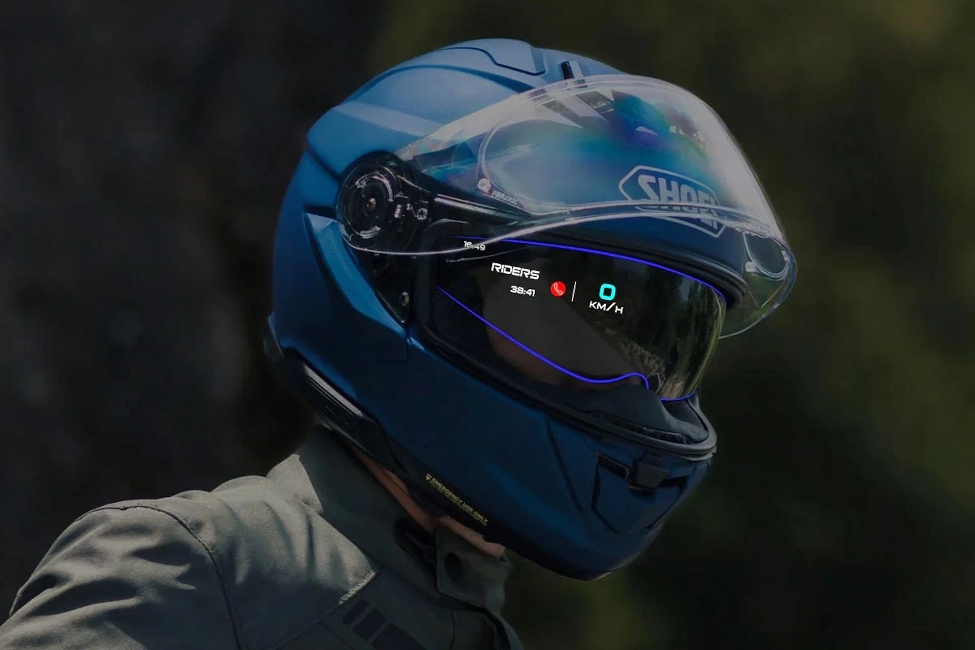 Shoei a lansat prima cască moto cu realitate augmentată complet integrată