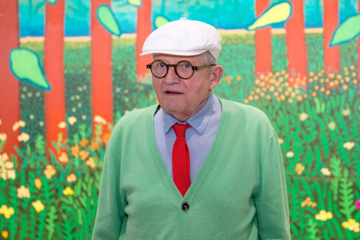 Ce vezi azi? Trei opere definitorii ale lui David Hockney conduc licitația Artnet