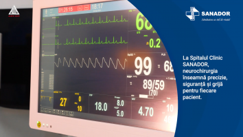 La Spitalul Clinic SANADOR, neurochirurgia înseamnă precizie, siguranță și grijă pentru fiecare pacient
