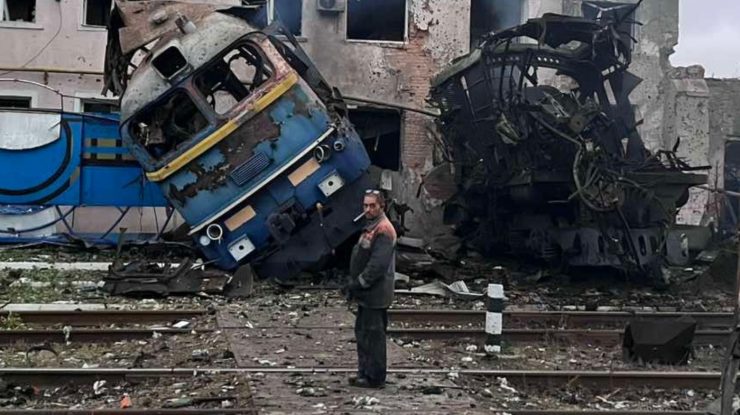 Rusia intensifică atacurile asupra rețelei feroviare a Ucrainei: peste 800 de lovituri de la începutul anului