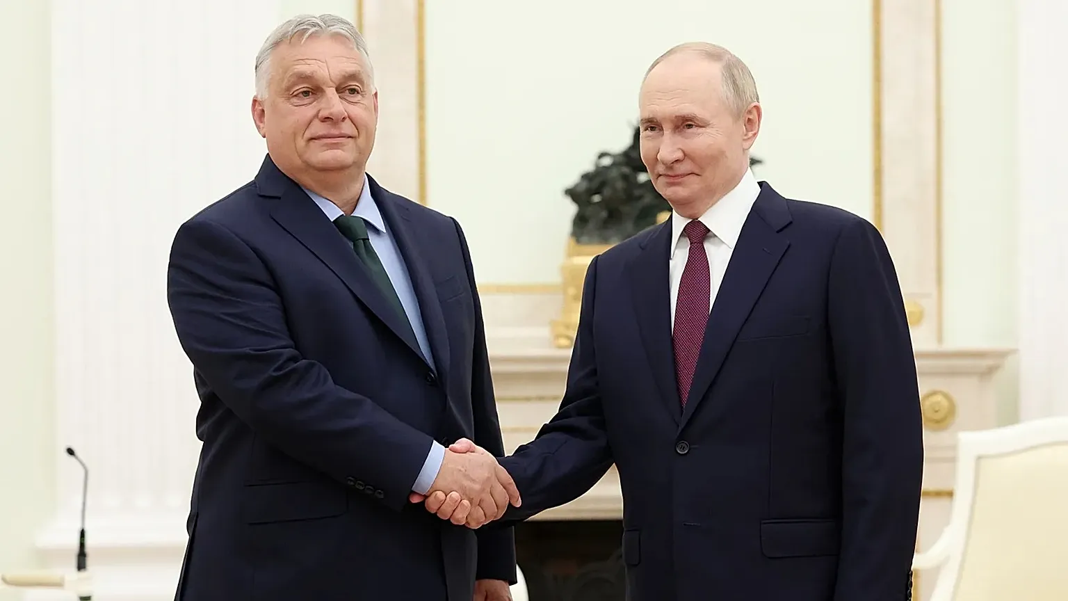 Putin l-a primit pe Orbán la Moscova: „Sunt gata să negociez cu Trump în Ungaria”